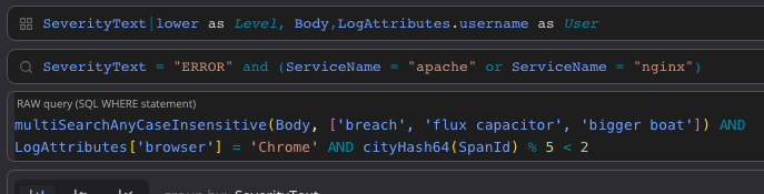 Search and Filter